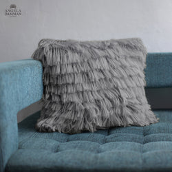 Fringe Pillow Sansevieria, Angela Damman taupe | Crafthouse Store Kijkduin