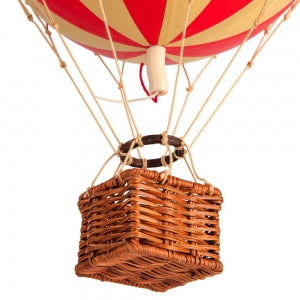 Travels Light Balloon Basket, Authentic Models red double | Crafthouse Store Kijkduin